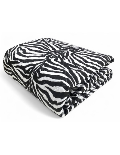 Gesteppte tagesdecke zebra - gesteppte,