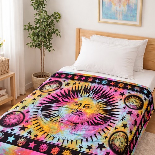 Tagesdecke dekotuch sonne - tagesdecke,