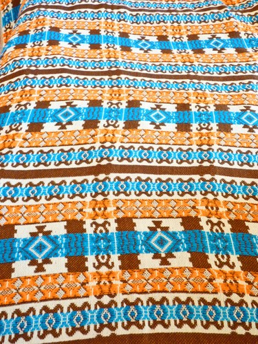 Vintage plaid gewebt - gewebt, boho