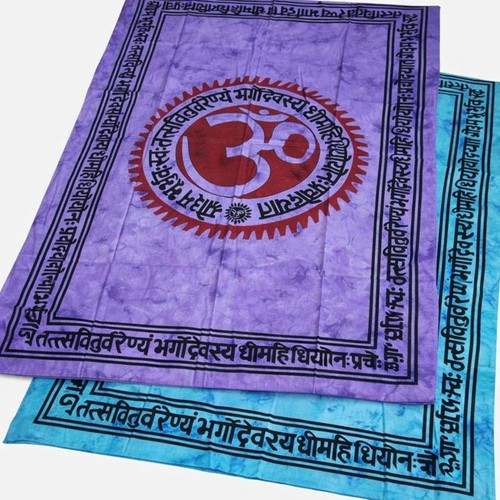 Tagesdecke dekotuch gayatri - om,