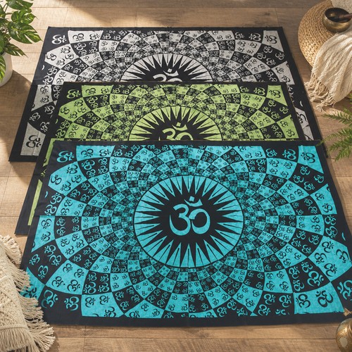 Tagesdecke lotus blau und - tagesdecke,