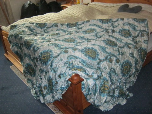 Tolle tagesdecke mit volant - tolle,